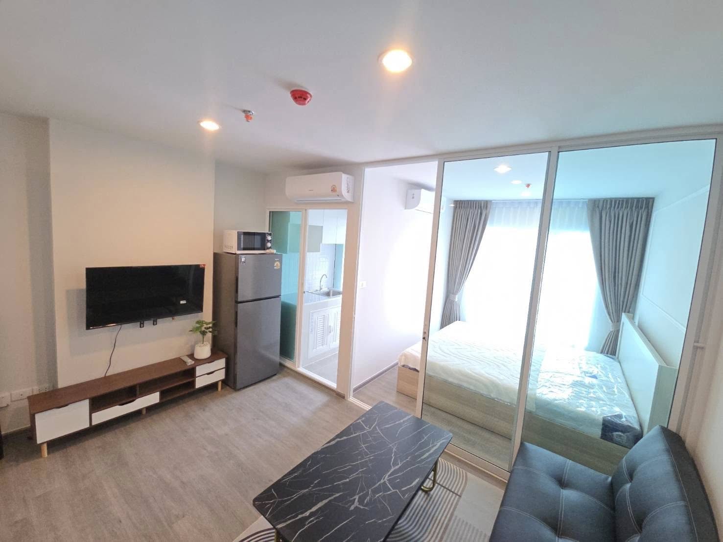 คอนโด Regent home bangna (รีเจ้นท์ โฮม บางนา) High Rise โซนพื้นที่ BTS บางนา ให้เช่าห้องแบบ 1ห้องนอน 1ห้องน้ำ 1ครัวปิด ขนาดห้อง 28 ตรม. ชั้น 30 ตึก D