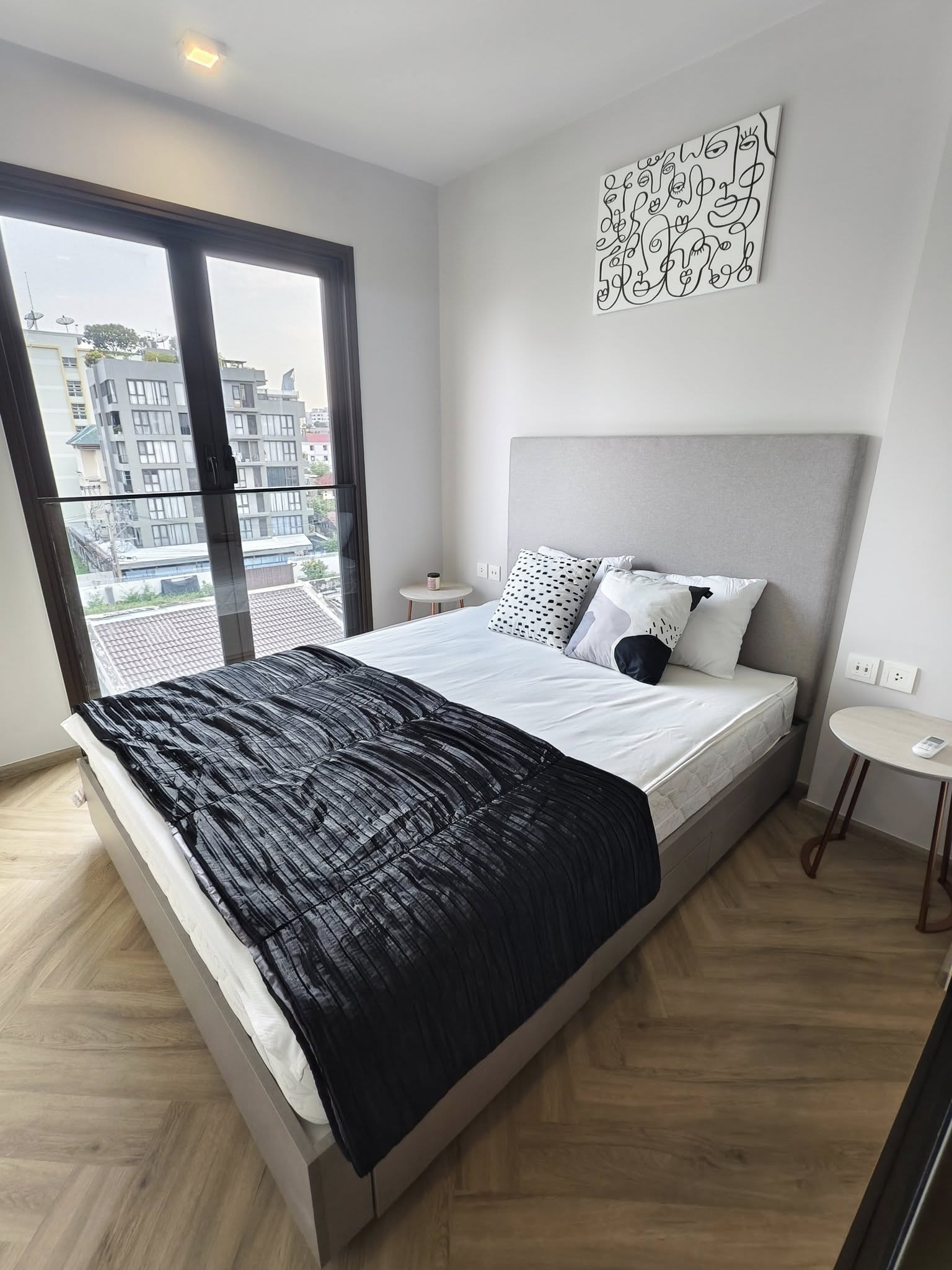 ให้เช่าห้องใหม่คอนโด Chapter Thonglor 25 (แชปเตอร์ ทองหล่อ 25) โซนพื้นที่ BTS ทองหล่อ ห้องแบบ 1ห้องนอน / 1ห้องน้ำ / โซนครัวปิด ขนาดห้อง 35 ตรม. ชั้น 6