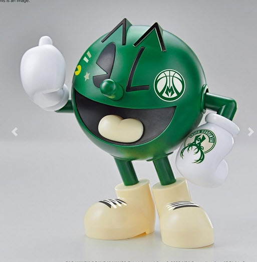 4573102632203 ENTRYGRADE PAC-MAN MILWAUKEE BUCKS (fss)