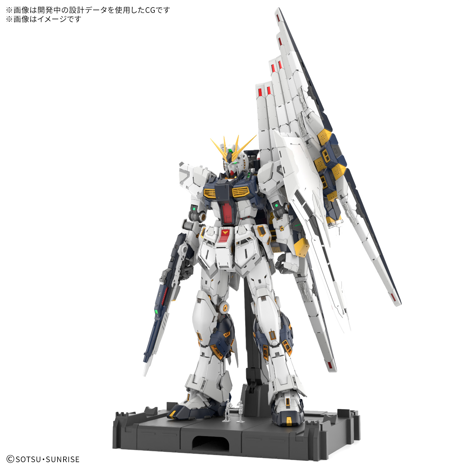 preorderเดือน 1/2026 สินค้าห้ามสั่งร่วมกับรายการอื่นครับ Bandai 4573102691910 PG UNLEASHED 1/60 ν GUNDAM