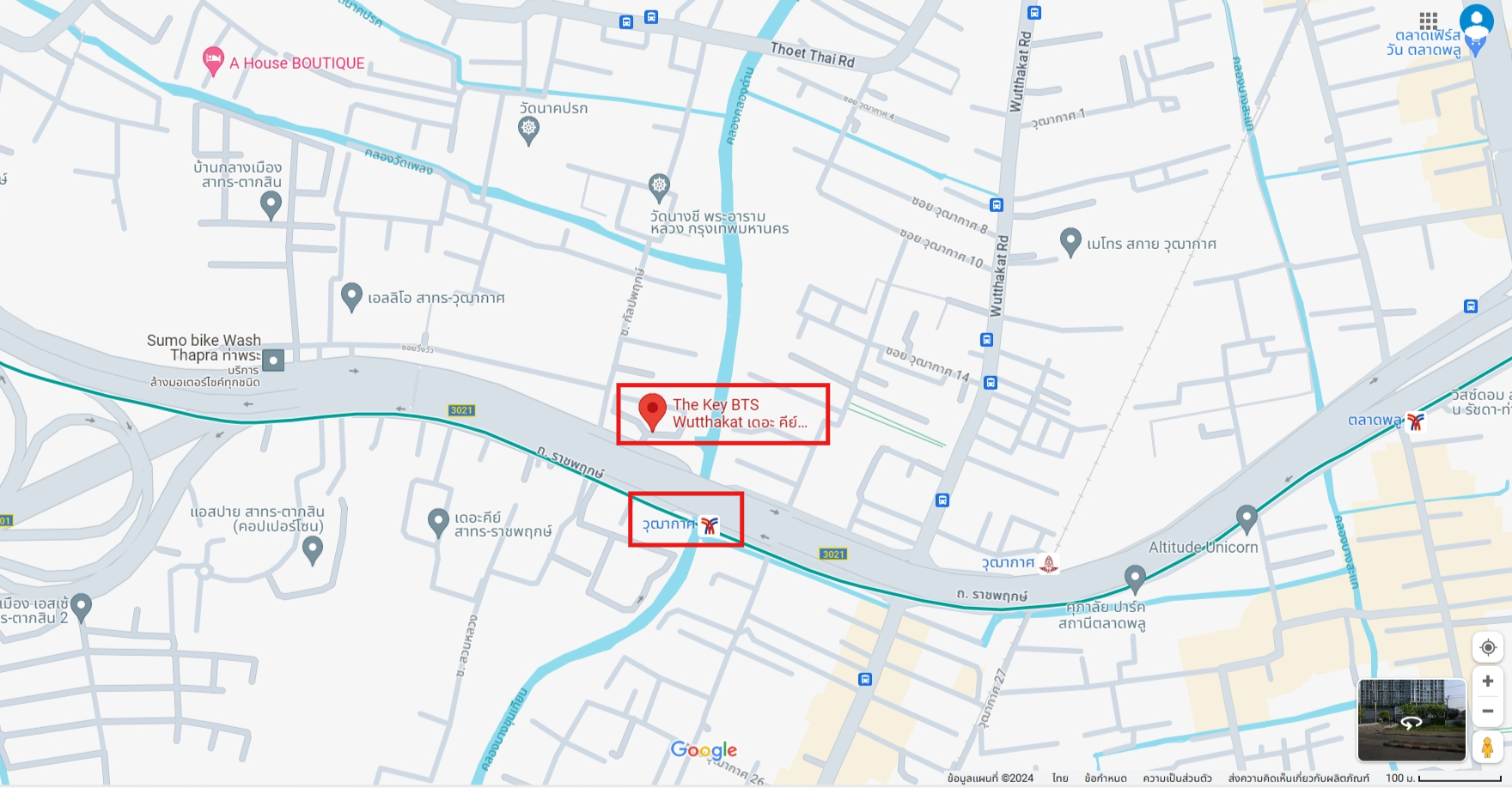 ปล่อยเช่าคอนโด The Key Wutthakat (เดอะ คีย์ วุฒากาศ) - 1ห้องนอน 1ห้องนั่งเล่น 1ห้องน้ำ - ใกล้ BTS วุฒากาศ - ขนาดห้อง 32 ตรม. ชั้น 7