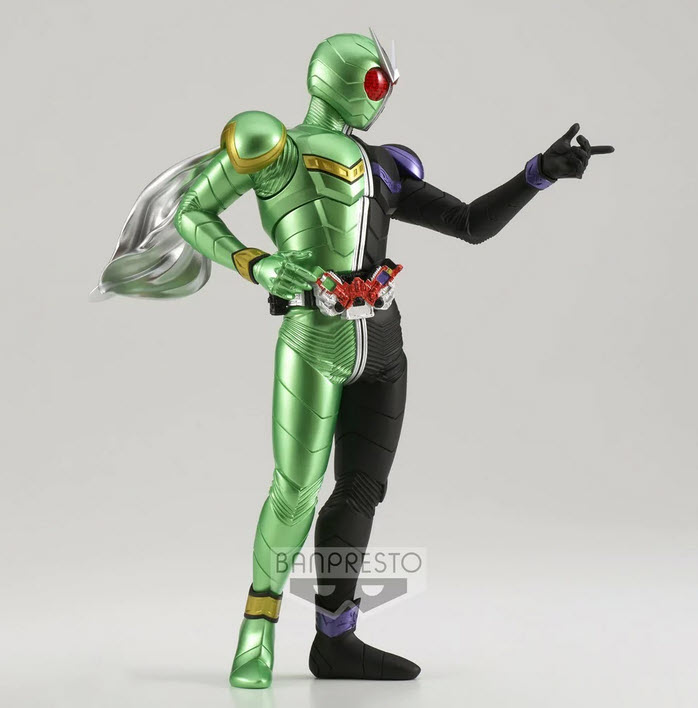 4983164188752 brave statue kamen rider w cyclone joker(ver.a