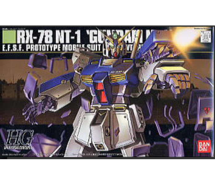 Bandai hg1/144 047 rx-78nt-1 4543112256508