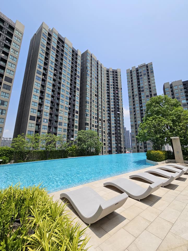 ปล่อยเช่าคอนโด Elio Del Nest (เอลลิโอ เดล เนสท์) - ห้องใหม่ Studio 1ห้องน้ำ 1ห้องครัว - ใกล้ BTS อุดมสุข - ขนาดห้อง 27 ตรม. ชั้น 30 ตึก E