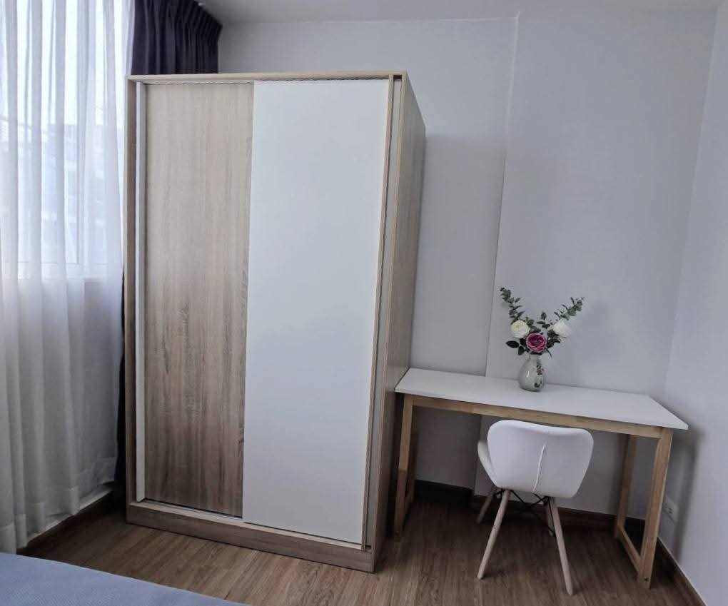 ให้เช่าห้องแบบ 1ห้องนอน 1ห้องน้ำ โซนพื้นที่ MRT ARL หัวหมาก คอนโด Bliz Condominium Rama 9-Hua Mak (บลิซ คอนโดมิเนียม พระราม 9-หัวหมาก) Low Rise ขนาดห้อง 30 ตรม. ชั้น 7