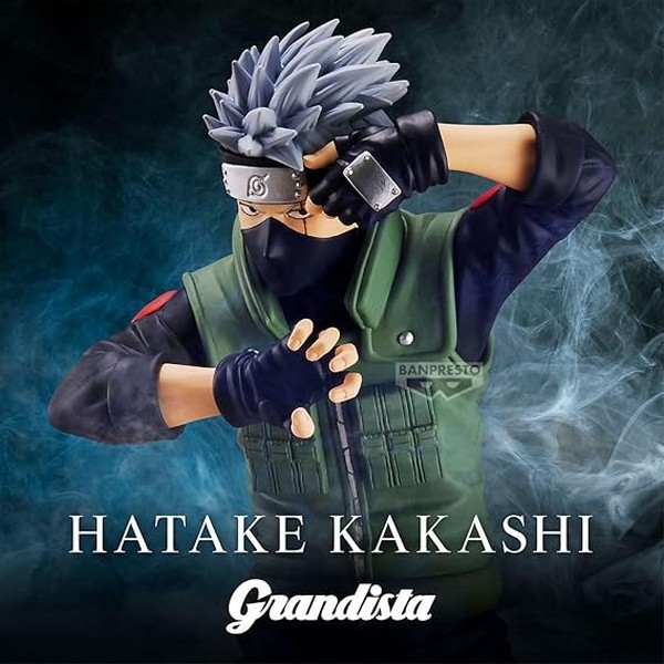 Banpresto 4983164290639 NARUTO SHIPPUDEN GRANDISTA-HATAKE KAKASHI-