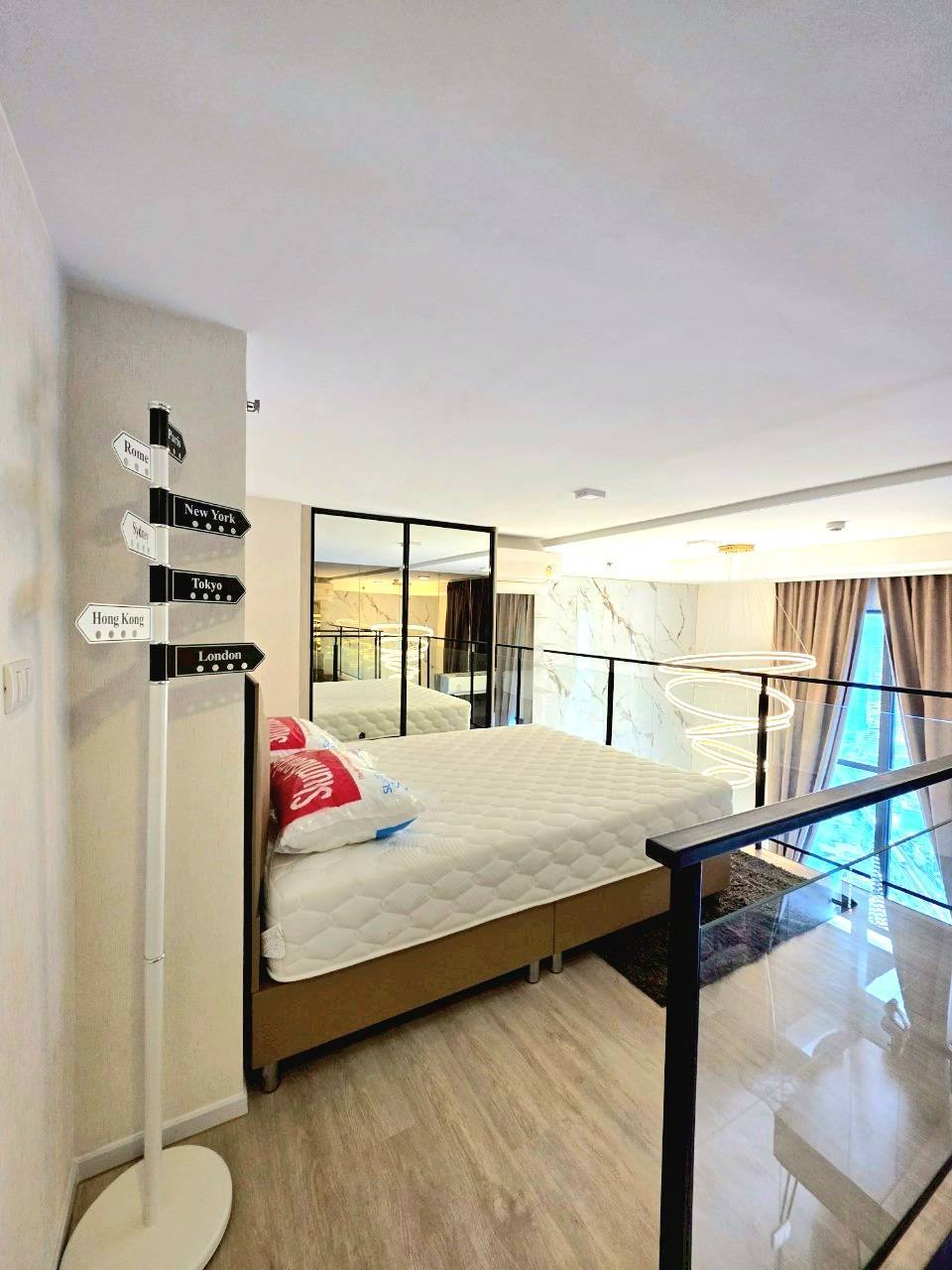 ให้เช่าคอนโด (ไซมิส สุขุมวิท 48) High Rise โซนพื้นที่ BTS อ่อนนุช ห้องแบบ 1ห้องนอน 1ห้องน้ำ ขนาดห้อง 40 ตรม. ชั้น 34