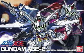 Bandai 4573102635150 BB371 GUNDAM AGE-2 (NORMAL/DOUBLE BULLET)