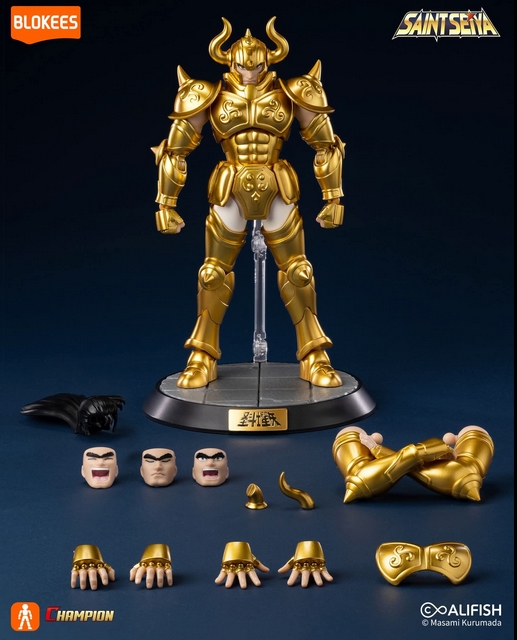 BLOKEES FIGURES -810181531237 SAINT SEIYA 75007 CHAMPION CLASS 06 - TAURUS ALDEBARAN