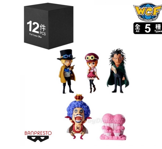 Banpresto 4983164290912 ได้ครบ 5 แบบ (set5) one piece-WCF Kamabakka Kingdom