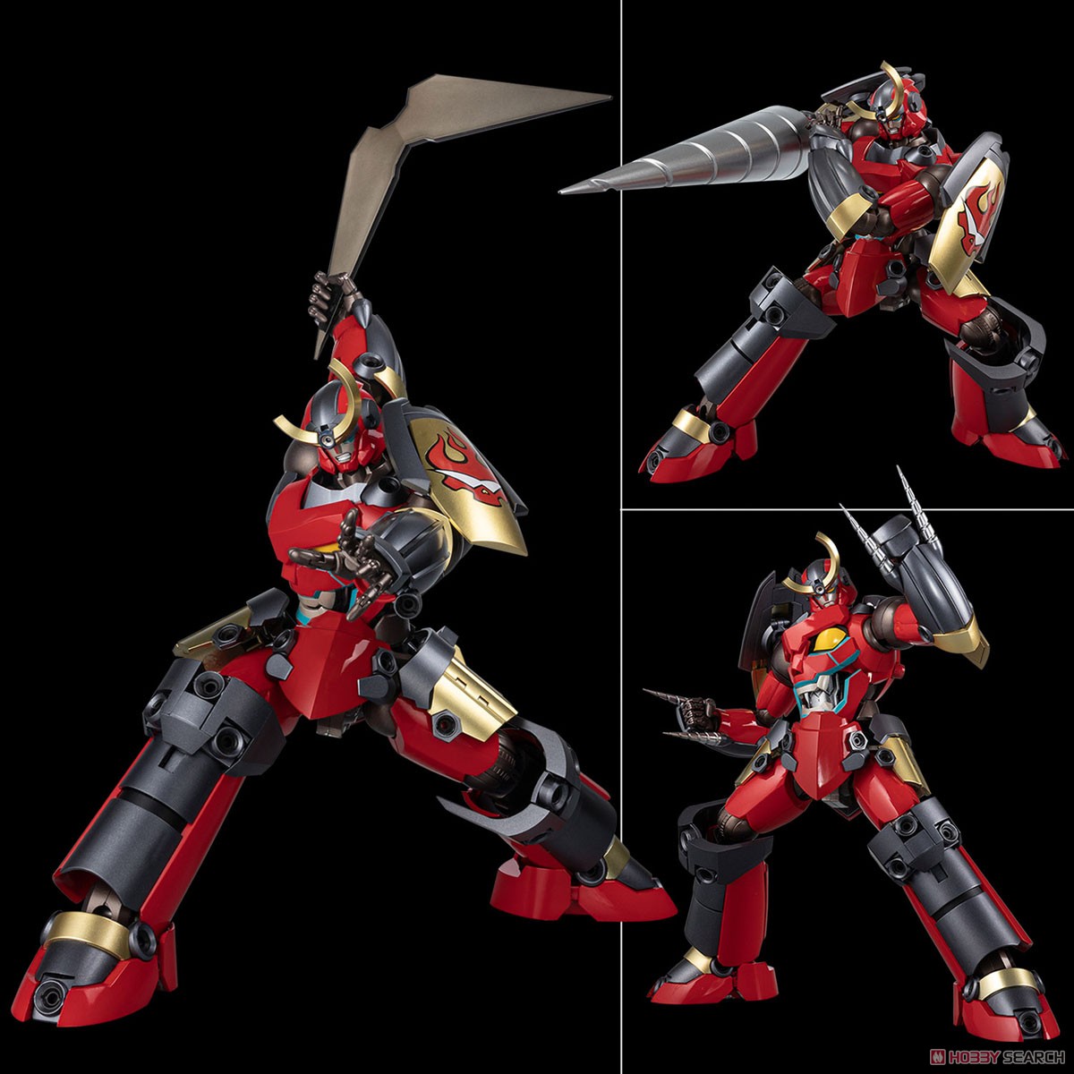 Gurren Lagann: Gurren Lagann (Combine) Riobot Action Figure by Sen-Ti-Nel 4571335887759
