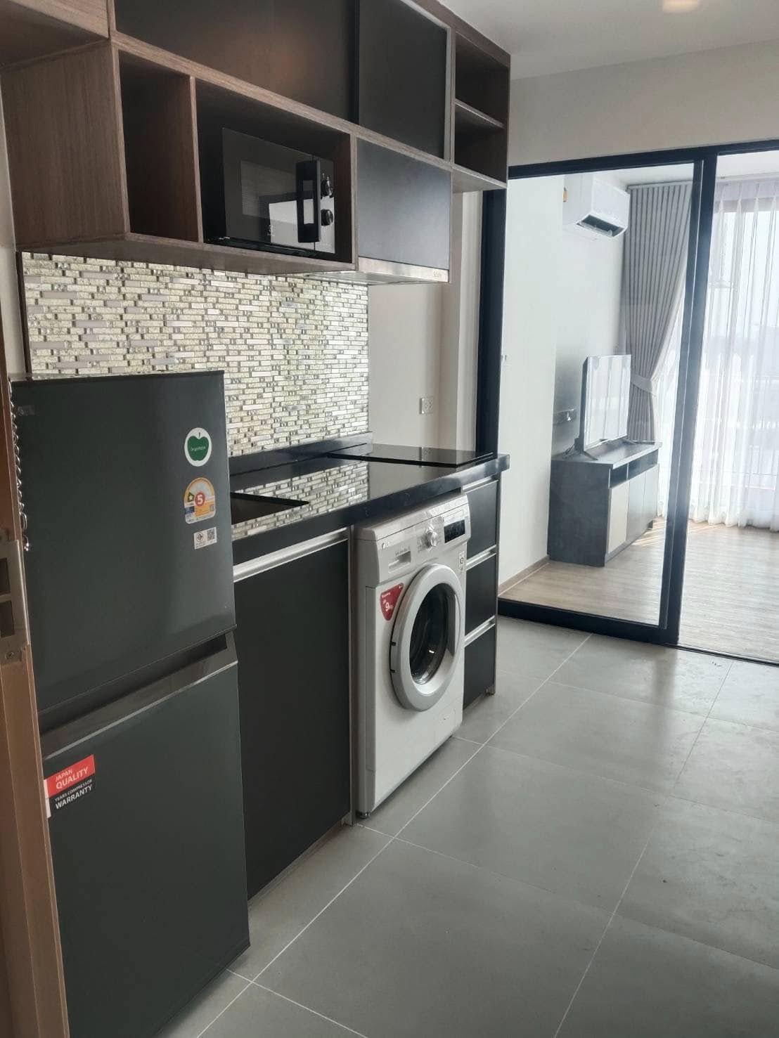 ปล่อยเช่า Cybiq Ratchada 32 (ไซบิค รัชดา 32) - โซนพื้นที่ ลาดพร้าววังหิน Studio 1ห้องน้ำ 1ครัว - ขนาดห้อง 25 ตรม. ชั้น 7 - ให้เช่า 12,000 ต่อเดือน