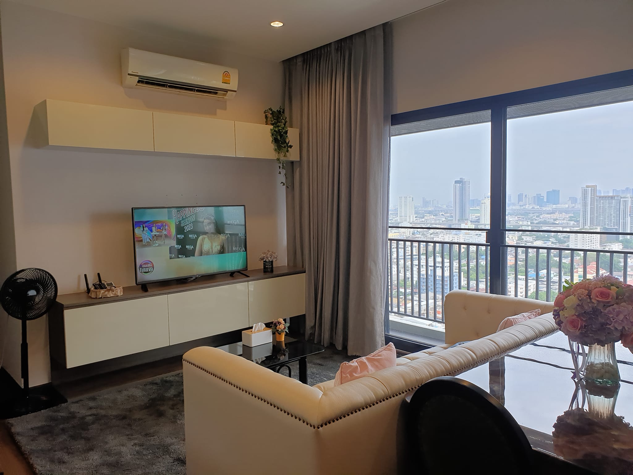 ปล่อยเช่าคอนโด Chewathai Residence Bang Pho (ชีวาทัย เรสซิเดนซ์ บางโพ) - ชั้นบนสุด 2ห้องนอน 2ห้องน้ำ 1ห้องนั่งเล่น - ใกล้ MRT บางโพ / เกทเวย์ แอท บางซื่อ - ขนาดห้อง 67 ตรม. ชั้น 22
