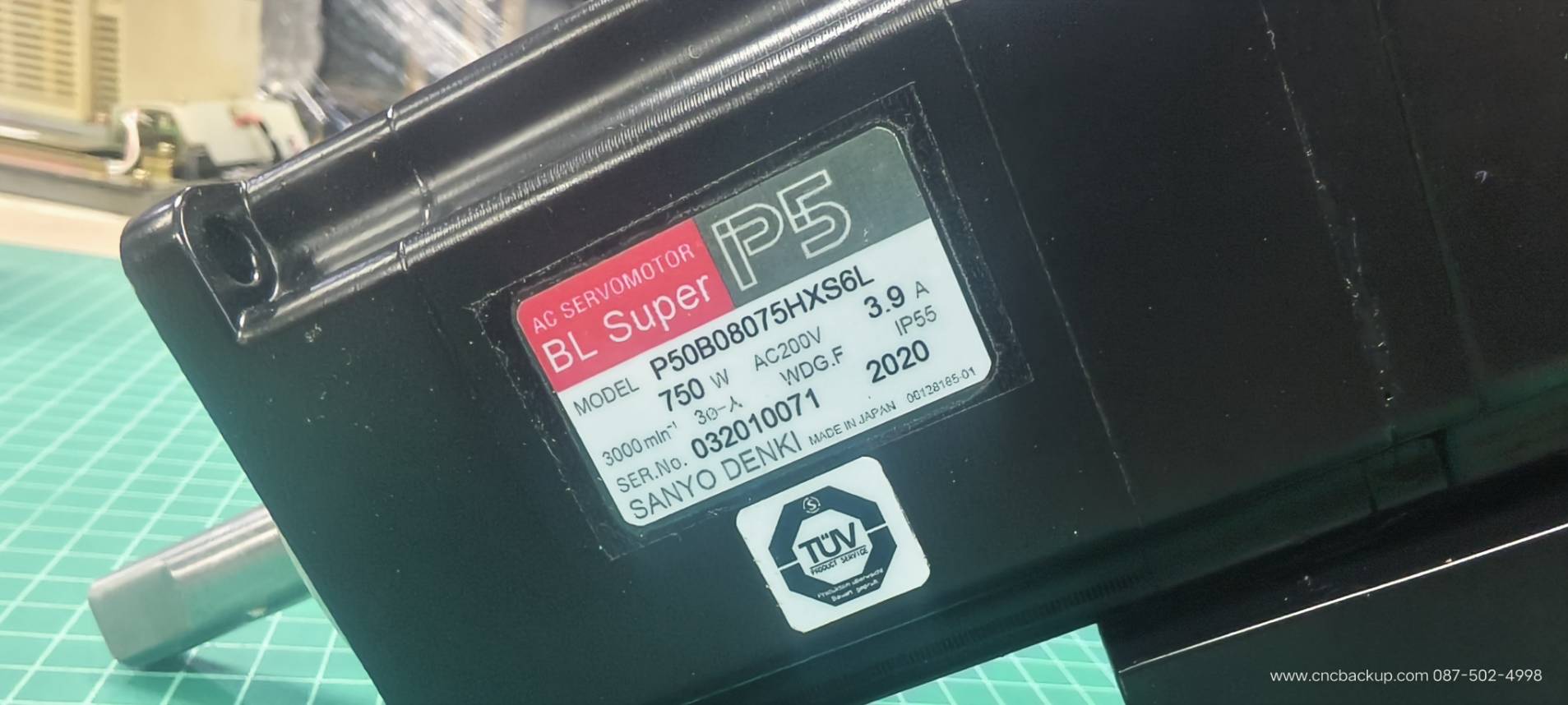 SANYO DENKI P50B08075HXS6L SERVO MOTOR