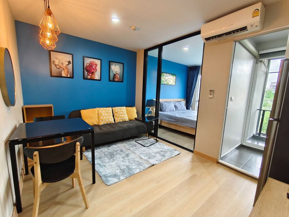 คอนโด Regent Home Sukhumvit 97/1 (รีเจ้นท์ โฮม สุขุมวิท 97/1) Low Rise โซนพื้นที่ BTS บางจาก ให้เช่าห้องแบบ 1ห้องนอน 1ห้องน้ำ ขนาดห้อง 28 ตรม. ชั้น 3 ตึก A
