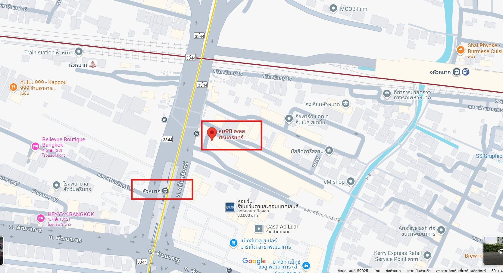 ปล่อยเช่า Lumpini Place Srinakarin Huamark Station (ลุมพินี เพลส ศรีนครินทร์ หัวหมาก สเตชั่น) - โซนพื้นที่ MRT หัวหมาก 1ห้องนอน 1ห้องน้ำ - ขนาดห้อง 23.5 ตรม. ชั้น 17 ตึก A - ให้เช่า 10,000 ต่อเดือน