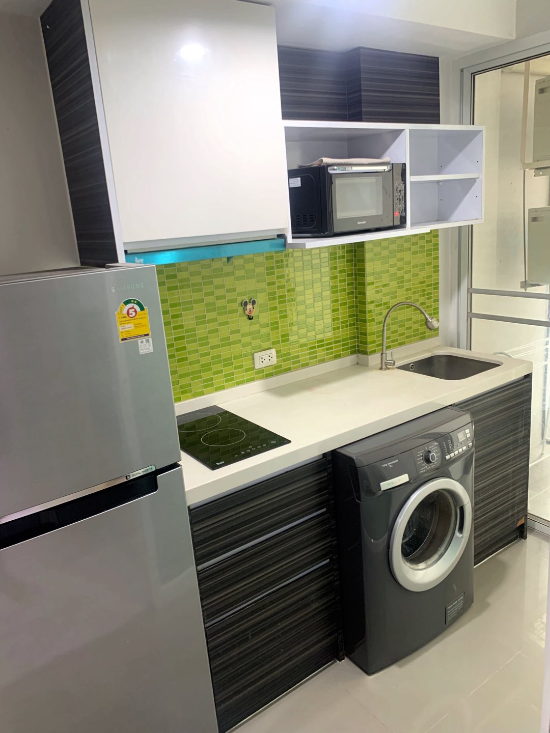 ให้เช่าคอนโด Chateau In Town Ratchada 20 (ชาโตว์ อิน ทาวน์ รัชดา 20) โซน รถไฟฟ้า MRT สุทธิสาร 1ห้องนอน / 1ห้องน้ำ / ครัวแยก ขนาดห้อง 34 ตรม. ชั้น 4