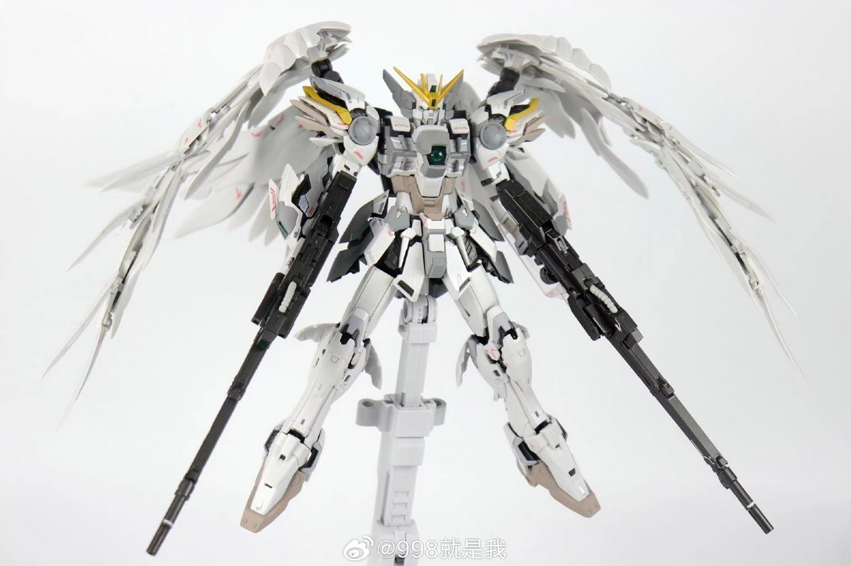โมจีน 68062101 1/100 8827 winged mobile suit metal composite skeleton