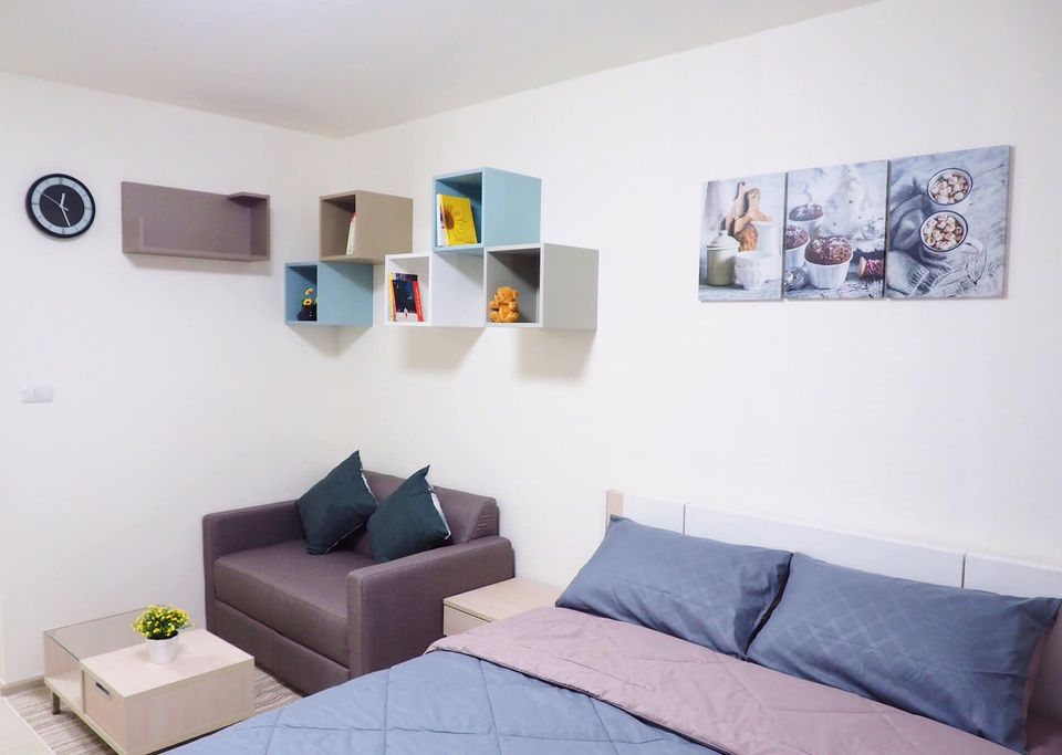 ให้เช่า Aspire Ladprao 113 ชั้น3มีเครื่องซักผ้าพร้อมเข้าอยู่