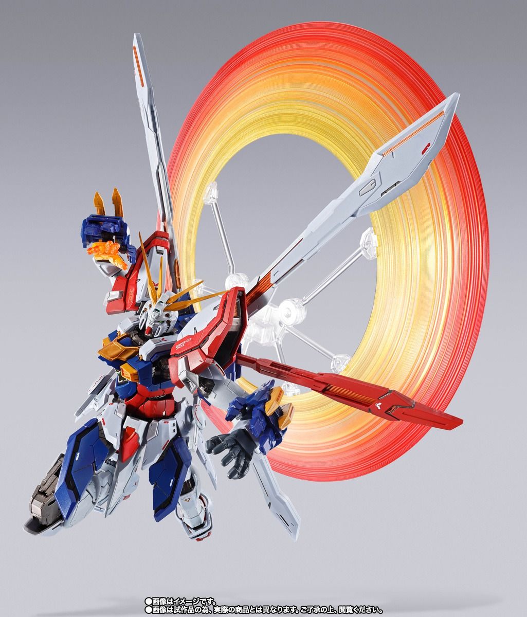 Bandai 4573102675156 metal build burning gundam&burning gundam second