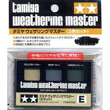 Weathering Master E Set (E yellow / gray / green)