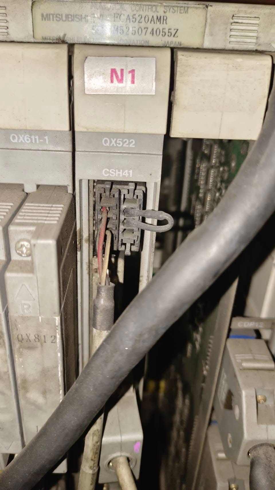 ซ่อม Mitsubishi M520 เครื่องจักร cnc ยี่ห้อ HARDFORT