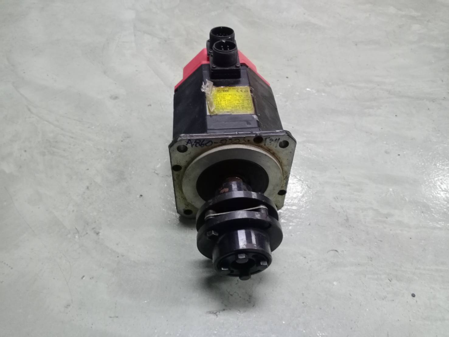 FANUC A06B-0123-B075 ALPHA 3/3000 SERVO MOTOR