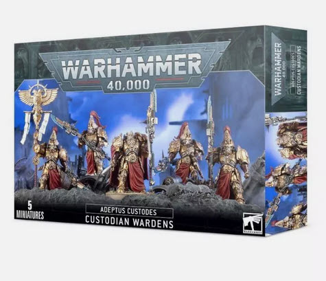 Warhammer 5011921172054 4K adeptus custodes: custodian wardens