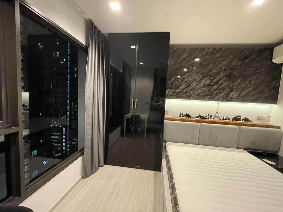 คอนโด Life Asoke - Rama 9 (ไลฟ์ อโศก - พระราม 9) High Rise โซนพื้นที่ MRT พระราม 9 ให้เช่าห้องแบบ Studio 1ห้องน้ำ ขนาดห้อง 28 ตรม. ชั้น 14 ตึก A