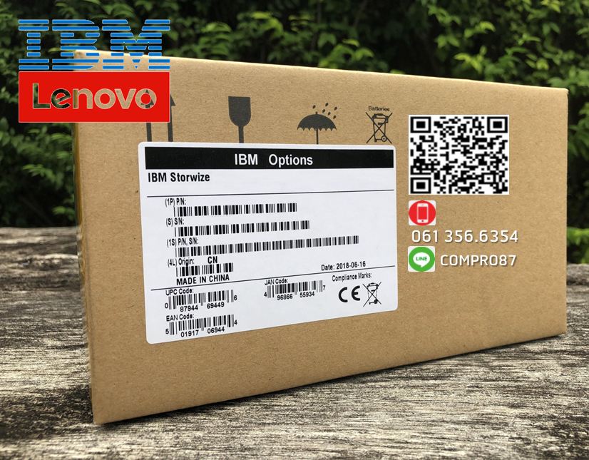 IBM 2076-AHH4, V7000 Gen 2, Storwize ,1.6TB, 2.5" ,SSD, Flash Drive, 00RX913 ,00RY120