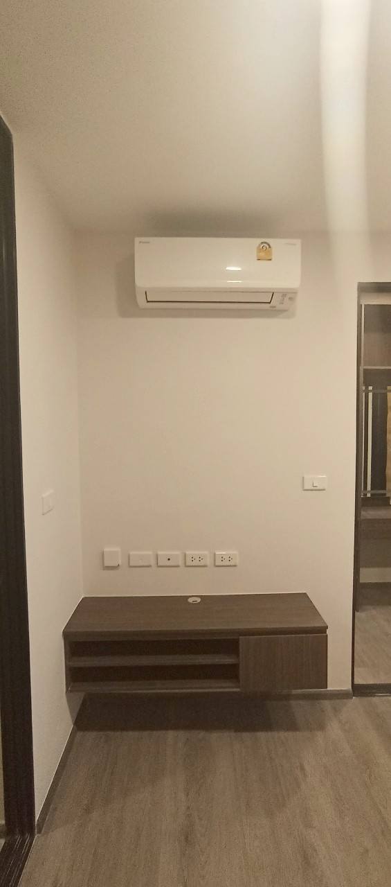 ให้เช่าคอนโด The Origin Ladprao-Bangkapi (ดิ ออริจิ้น ลาดพร้าว-บางกะปิ) โซนพื้นที่ BTSบางกะปิ ห้องแบบ Studio / 1ห้องน้ำ / โซนครัวปิด ขนาดห้อง 23 ตรม. ชั้น 12