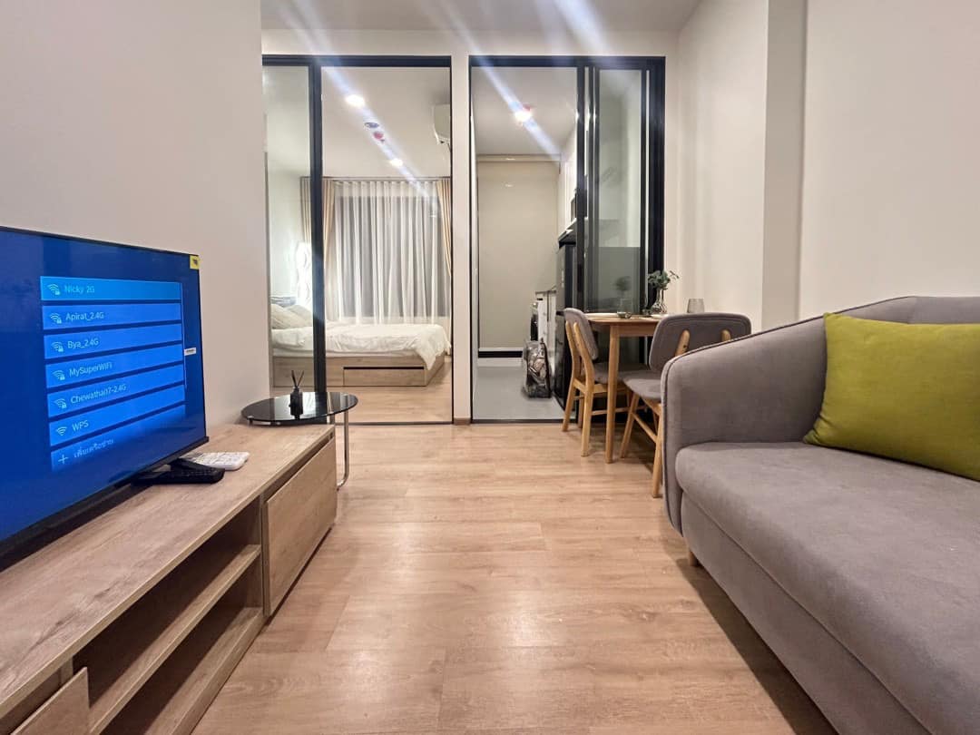 ปล่อยเช่าคอนโด Chewathai Kaset - Nawamin (ชีวาทัย เกษตร - นวมินทร์) - 1ห้องนอน 1ห้องน้ำ 1ห้องนั่งเล่น 1ห้องครัว - ใกล้ BTS เกษตร / มหาลัยเกษตร - ขนาดห้อง 30 ตรม. ชั้น 6