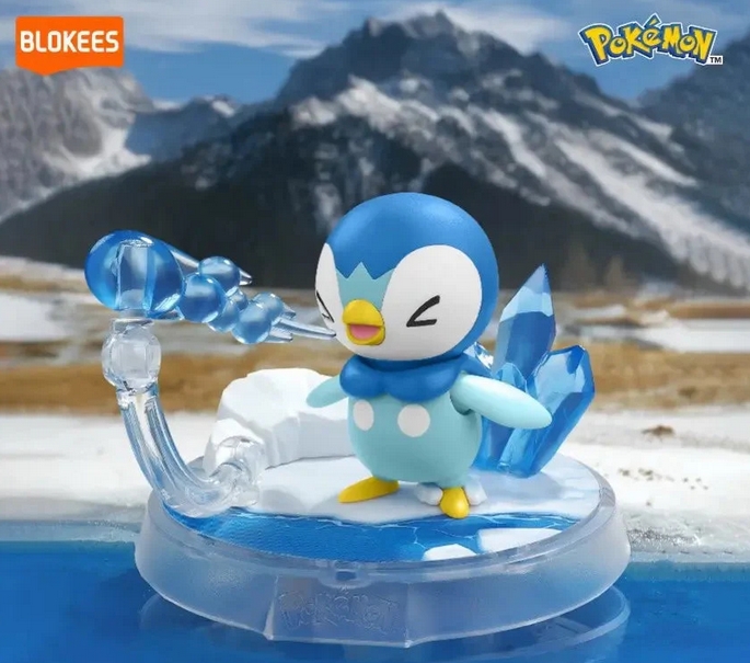 BLOKEES 810181532692 FIGURES POKEMON 74017 CLASSIC EDITION S PIPLUP