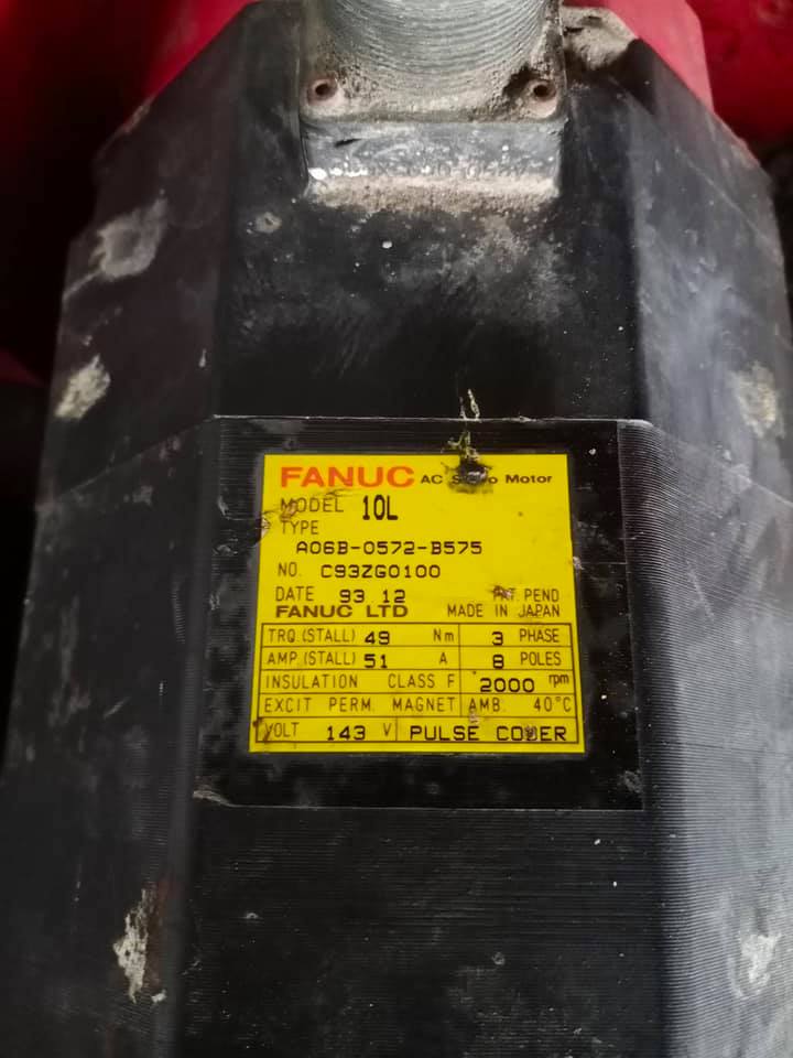 งาน AMADA PUNCHING อาการ SERVO MOTOR เสียและ SERCO DRIVE เสีย