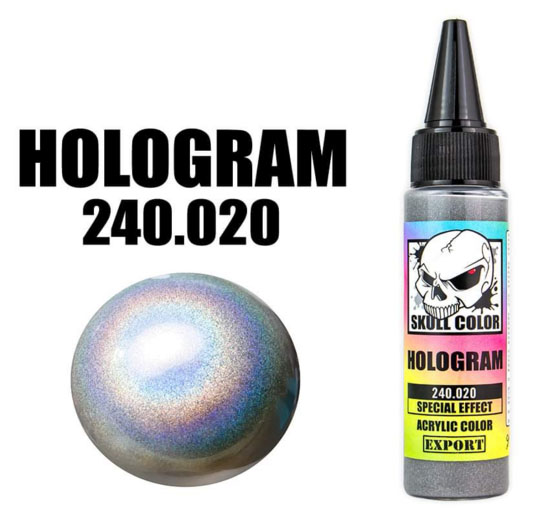 skull 240.020 Hologram 35ml.