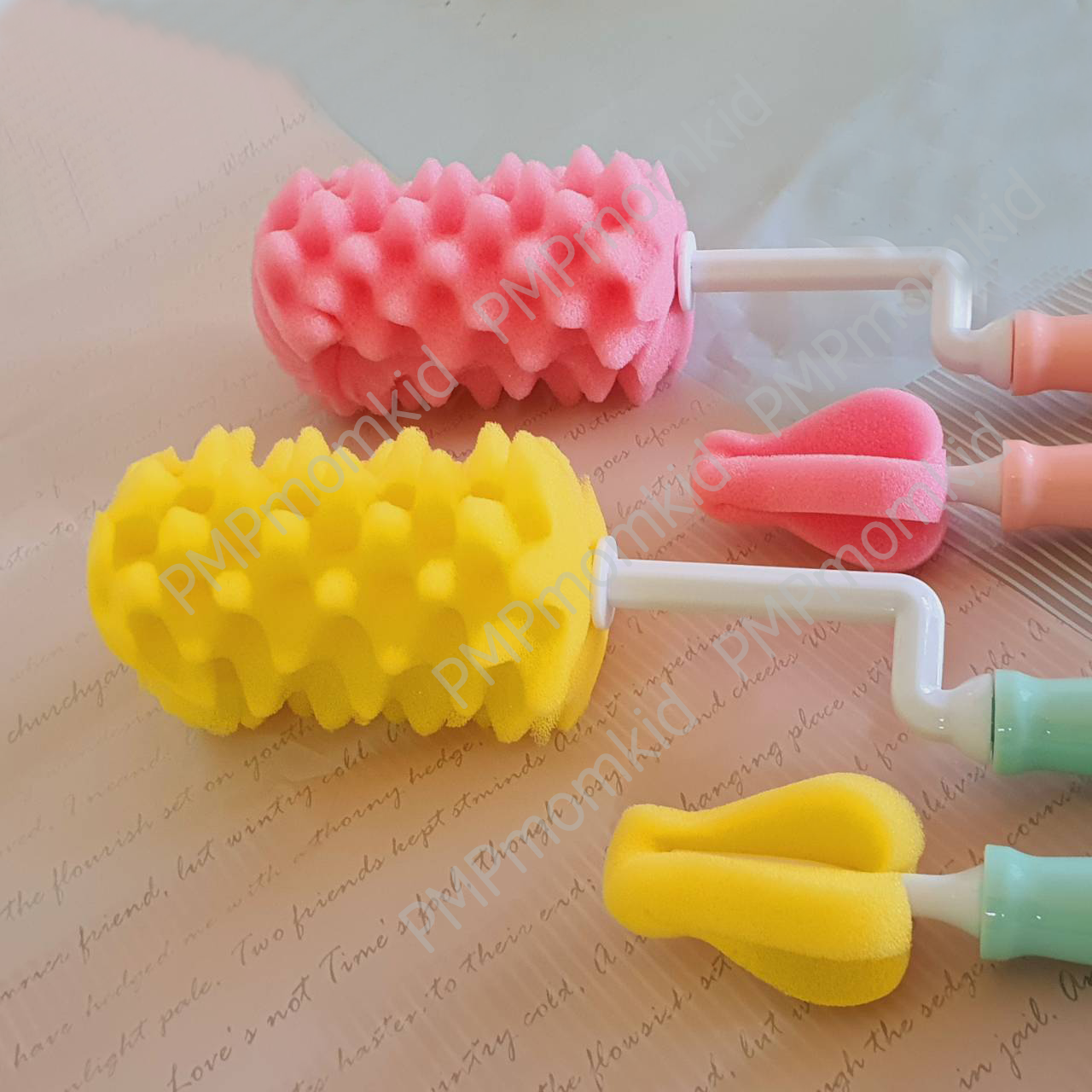 เฟเมด แปรงล้างขวดนมฟองน้ำ หนาพิเศษอย่างดี