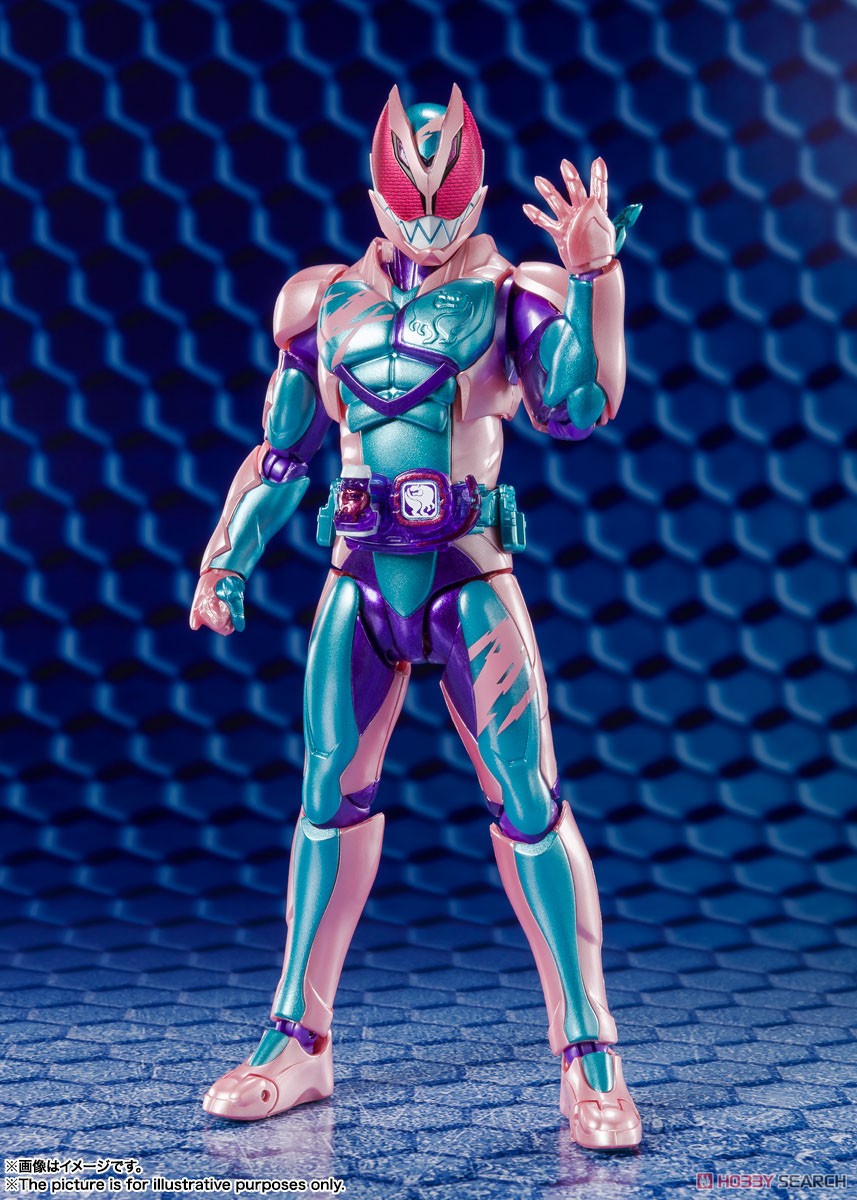 (เหลือ1ชิ้น) hk4573102629906 hk ver s.h.figuarts kamen rider revi rex genome