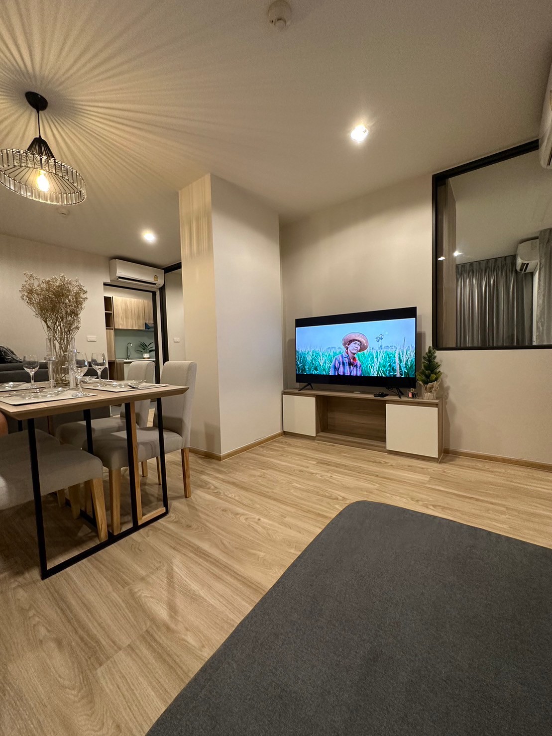 ให้เช่าห้องแบบ 2ห้องนอน 2ห้องน้ำ โซนพื้นที่ BTS อ่อนนุช และ BTS พระโขนง คอนโด The Excel Hideaway Sukhumvit 71 (ดิ เอ็กเซล ไฮด์ อะเวย์ สุขุมวิท 71) Low Rise ขนาดห้อง 60 ตรม. ชั้น 2 ตึก B