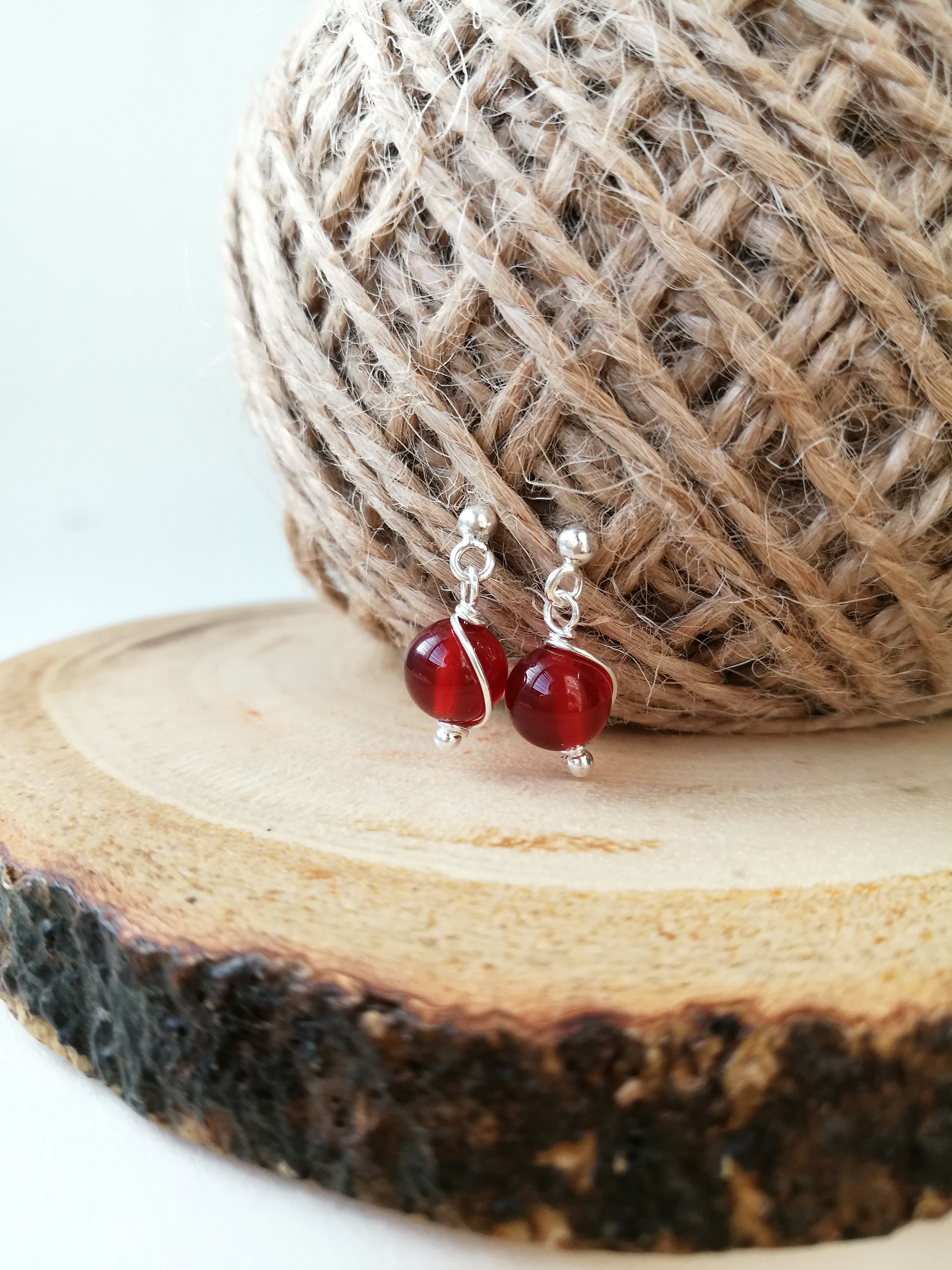 ต่างหูคาเนเลี่ยน(Carnelian)