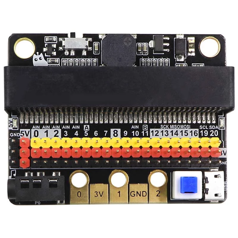 บอร์ดขยายขา Micro bit IOBIT V2.0 microbit Breakout adapterboard