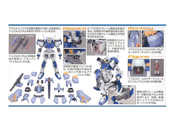 Bandai 4573102629043 MG 1/100 DUEL GUNDAM ASSAUT SHROUD 4200 เยน
