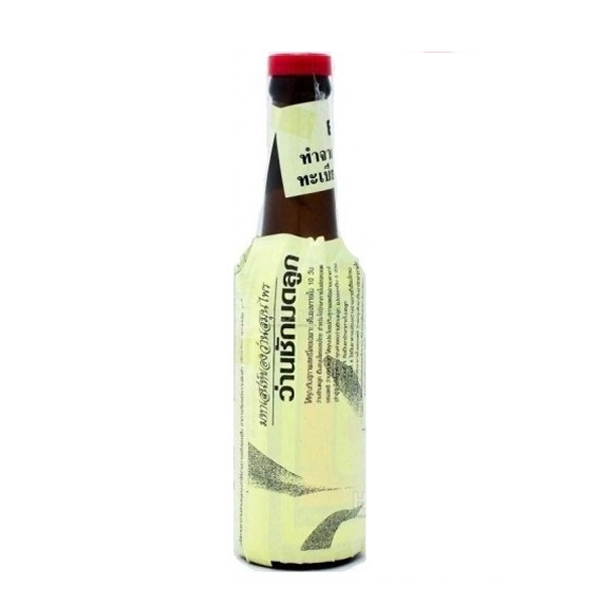 ยาน้ำว่านชักมดลูก ฉลากเหลือง ฝาแดง (375 ml.)