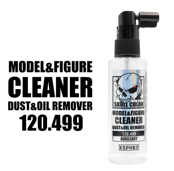 120499 skull 120.499 Model&Figure CLEANER Dust&Oil Remover 60ml.