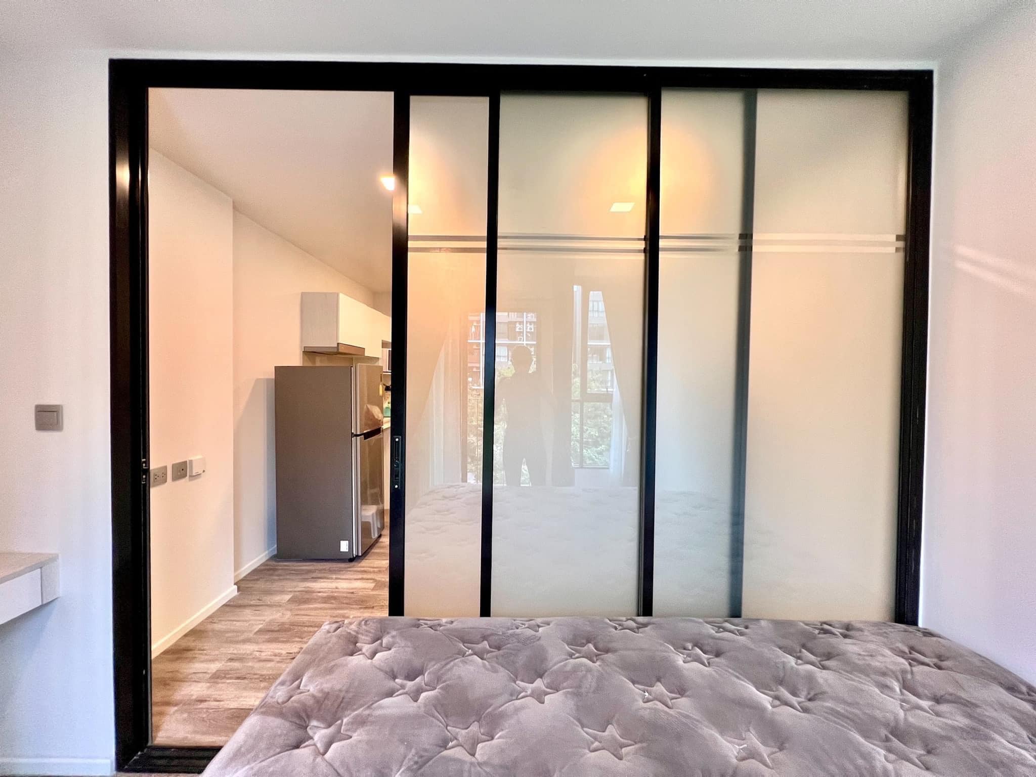 ให้เช่า Atmoz Chaengwattana (แอทโมซ แจ้งวัฒนะ) ตึกBชั้น4วิวสวน พร้อมเข้าอยู่