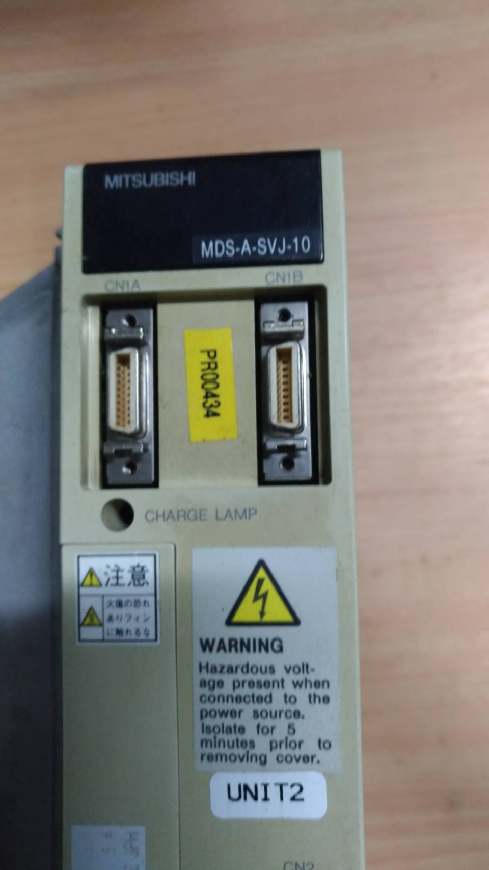 MITSUBISHI MDS-A-SVJ-10 SERVO DRIVE