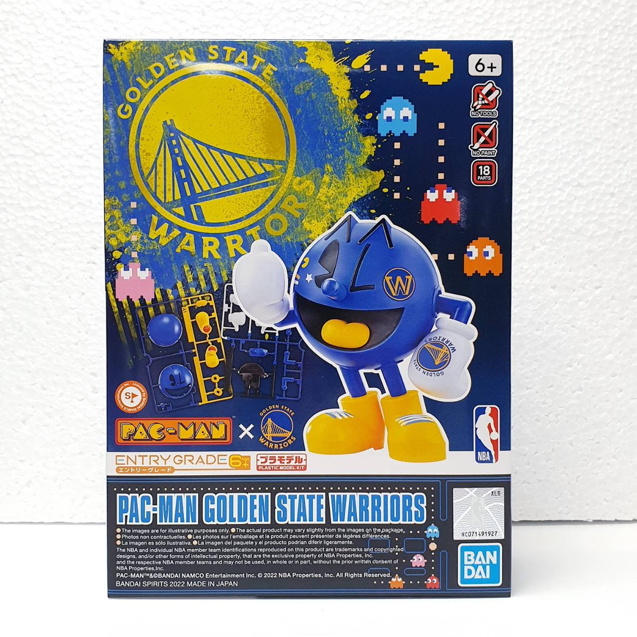 4573102632173 ENTRYGRADE PAC-MAN GOLDEN STATE WARRIORS (fss)