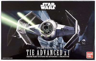 Bandai 4573102661463 1/72 tie advanced x1