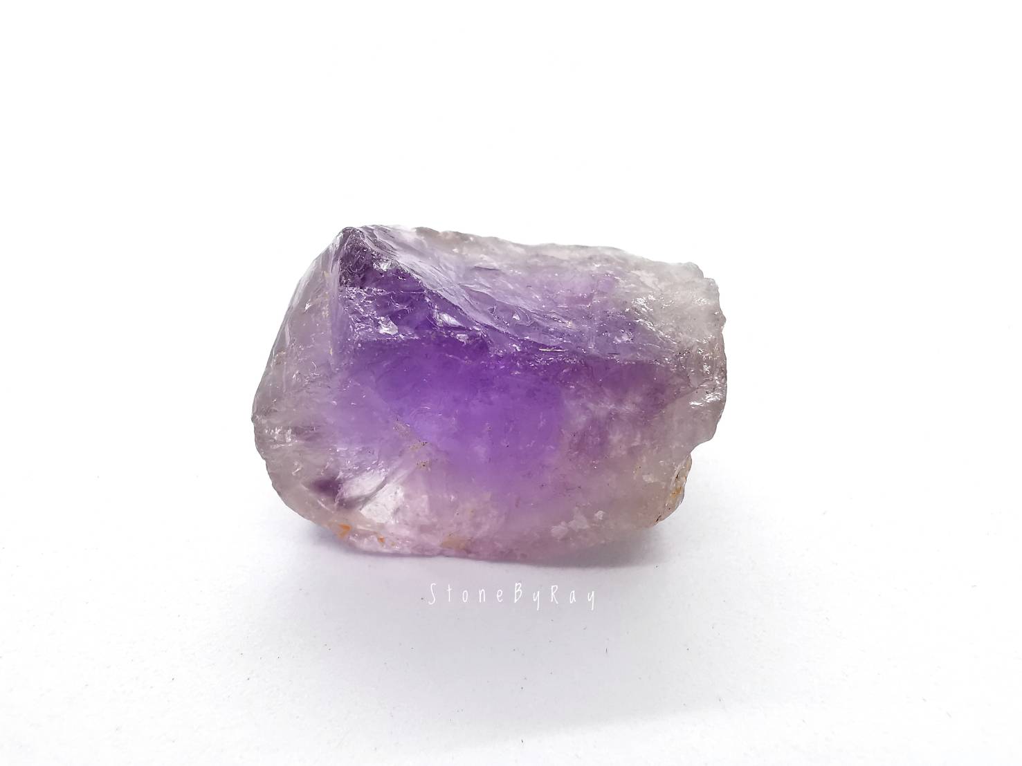 หินอเมทิสต์ผลึกธรรมชาติ Amethyst