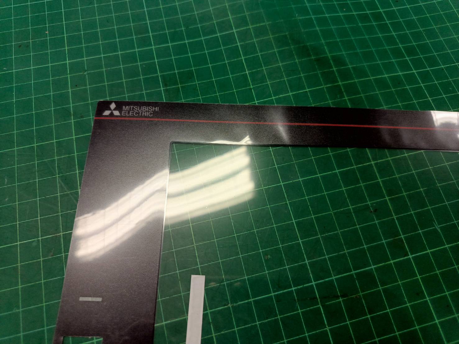 MITSUBISHI GT2510-VTBA แผ่นยางด้านหน้า MITSUBISHI GOT2000 10.4"