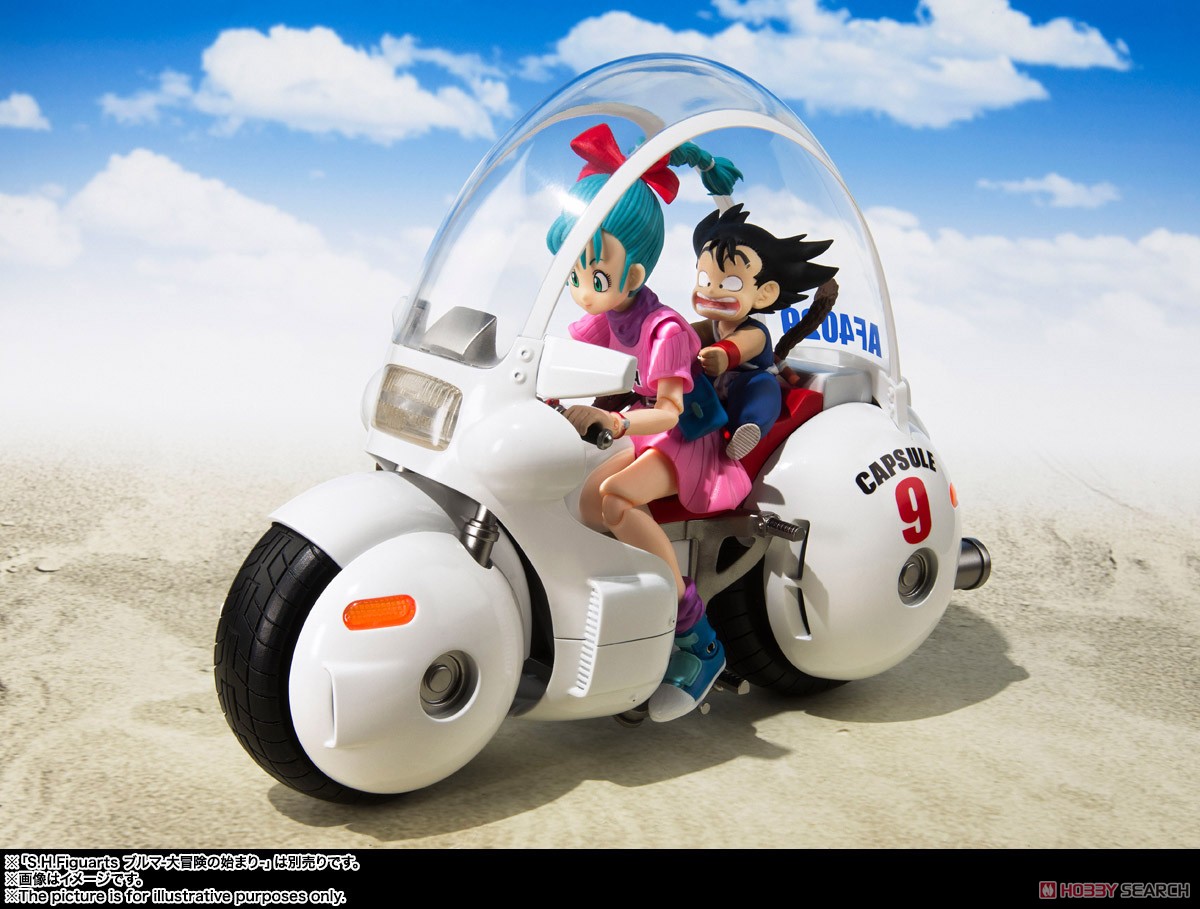 Bandai 4573102664983 S.H.FIGUARTS BULMA S MOTORCYCLE -HOIPOI CAPSULE NO.9- REISSUE